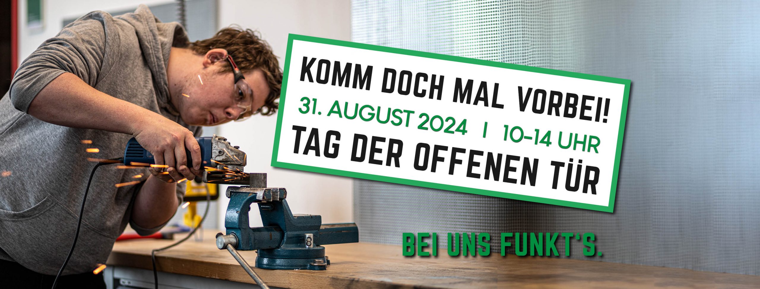 Bei uns funkts Bei uns funkt’s – TAG DER OFFENEN TÜR 31.08.2024