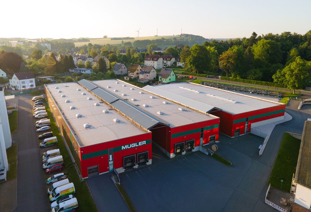 Logistikhallen in Oberlungwitz