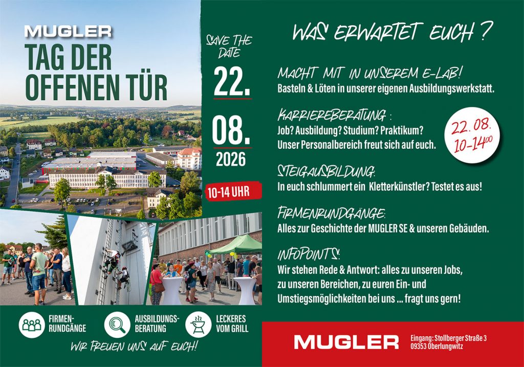 Tag der offenen Tür bei MUGLER