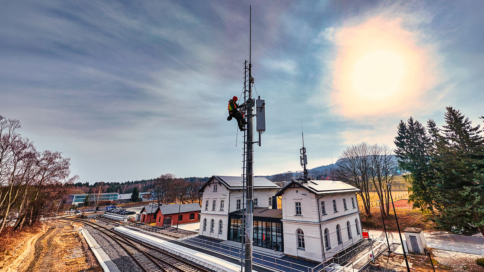 Digitale Schiene Deutschland im Erzgebirge: Teststrecke erreicht nächsten Meilenstein