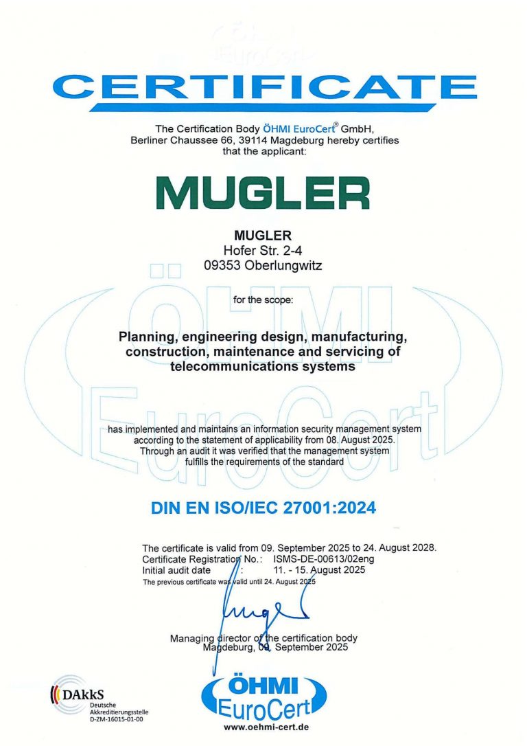 DIN EN ISO/IEC 27001